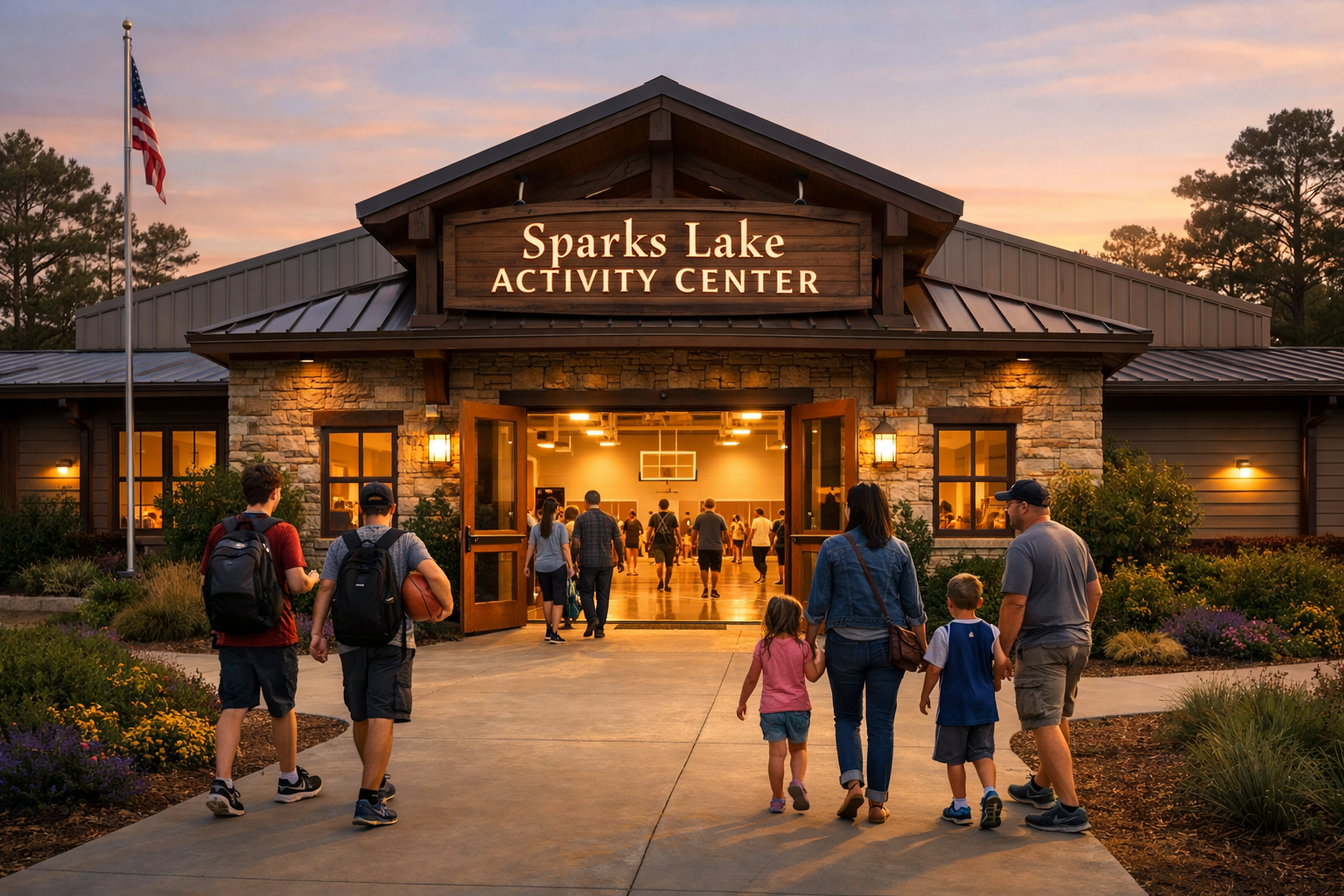 Restoration concept rendering of SLAC