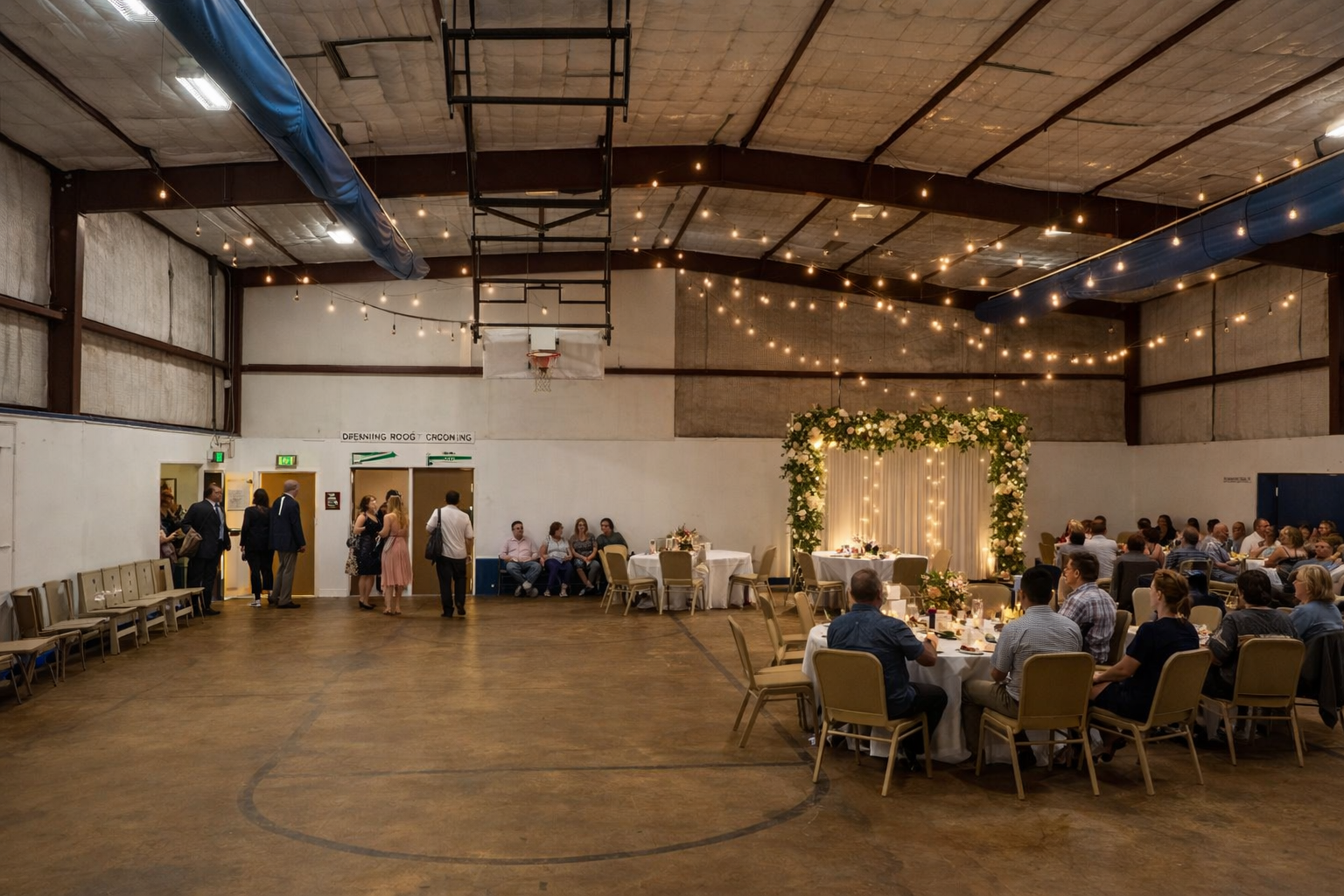 Basketball game at Sparks Lake Activity Center