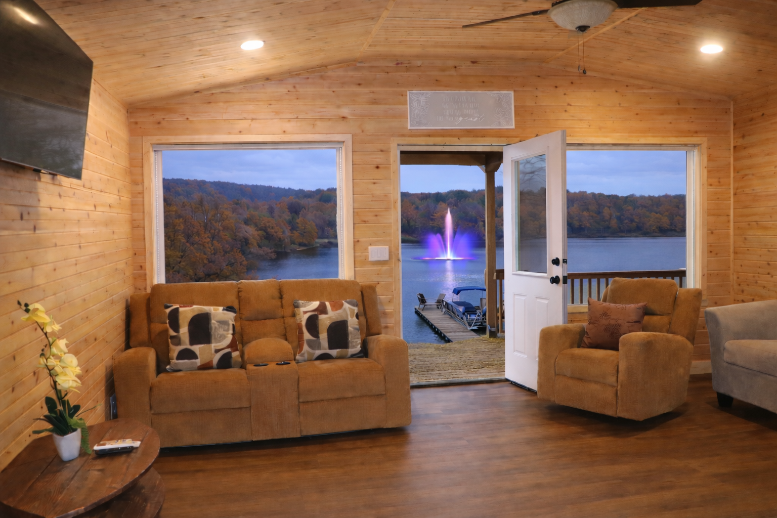 Sparks Lake Resort — The Lumberjack Cabin