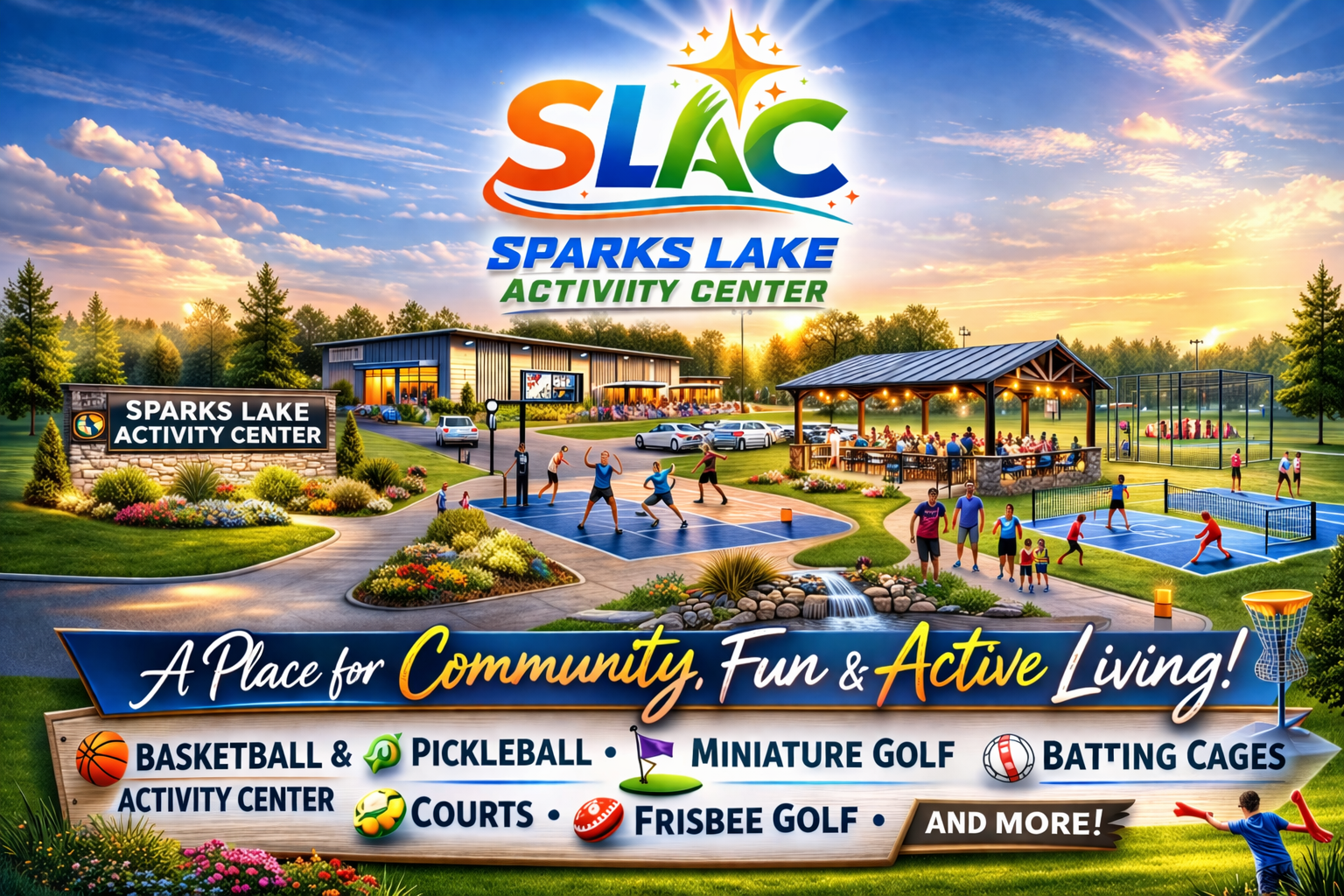 Welcome to Sparks Lake Activity Center